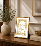 Ang Sang Waheguru | 24 Karat Gold-Plated Artwork