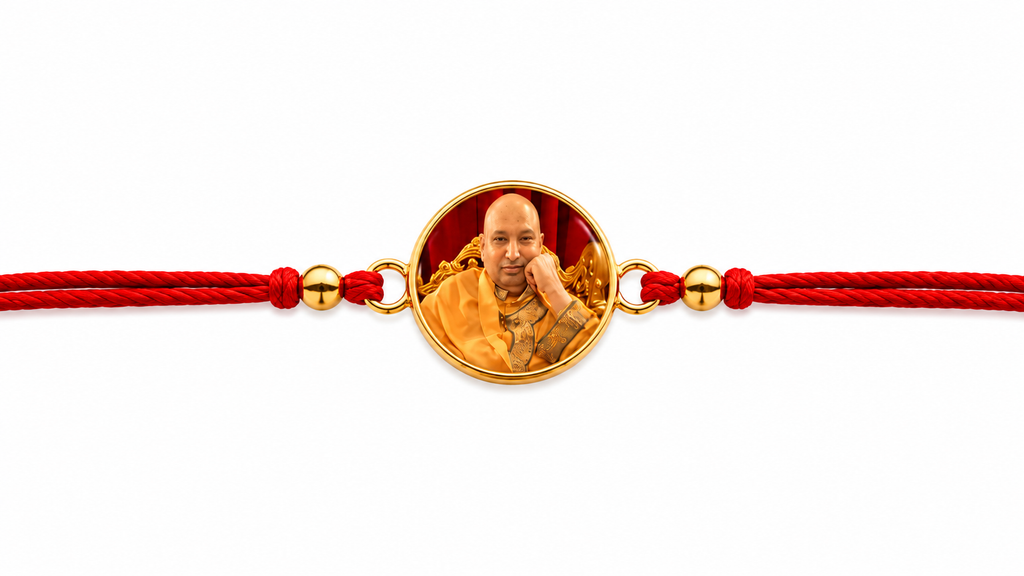 Guru ji Rakhi | Gold Finish Rakhi