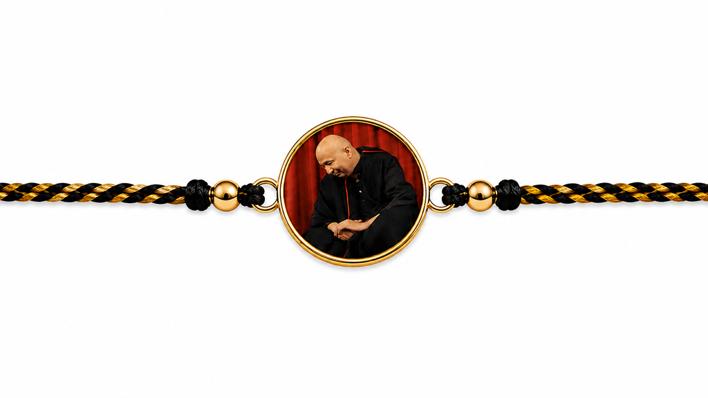 Guru ji Rakhi | Gold Finish Rakhi