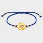 Veera Rakhi Oval | Gold Finish Rakhi