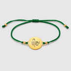 Veera Rakhi Oval | Gold Finish Rakhi