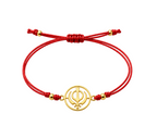 Khanda Rakhi | Gold Finish Rakhi