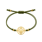 Khanda Rakhi | Gold Finish Rakhi