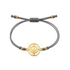 Khanda Rakhi | Gold Finish Rakhi
