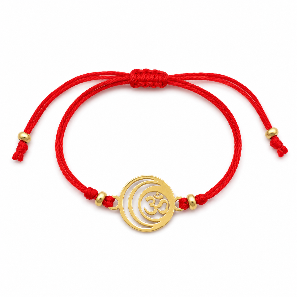 Om Rakhi Cutwork | Gold Finish Rakhi