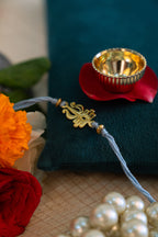 Trishul Rakhi | Gold Finish Rakhi