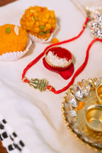 Trishul Rakhi | Gold Finish Rakhi
