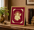 Lord Hanuman Velvet Gold Frame | 24 Karat Gold-Plated Artwork