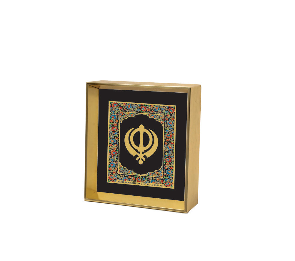 Khanda Black - Dashboard Frame