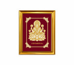 Goddess Laxmi Velvet Gold Frame | 24 Karat Gold-Plated