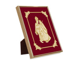 Radha Krishna Velvet Gold Frame | 24 Karat Gold-Plated Artwork