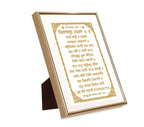 Taati Vao Na Lagaee | 24 Karat Gold-Plated Artwork