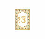Ik Onkar | 24kt Gold Plated Fridge Magnet