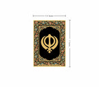 Khanda | 24kt Gold Plated Fridge Magnet